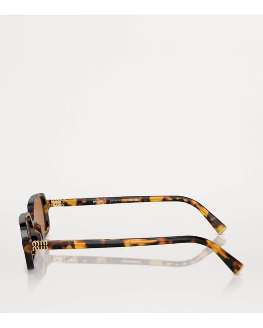 Miu Miu Brown Mu 11Zs Trt Shn Brn