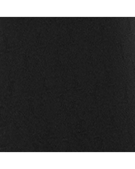Saint Laurent Black Silk Jacquard Scarf