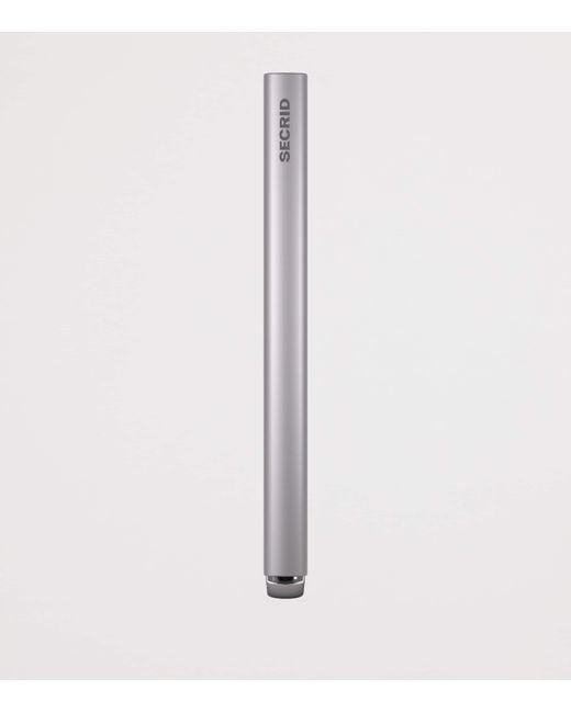 Secrid Gray Fluted Aluminium Cardprotector for men