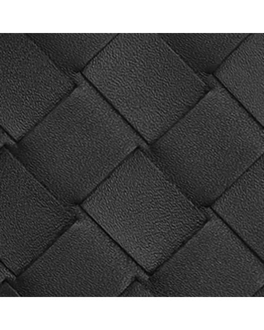 Bottega Veneta Black Small Intrecciato Bifold Zipped Wallet for men