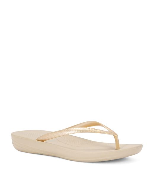 Fitflop Natural Iqushion Flip Flops 30
