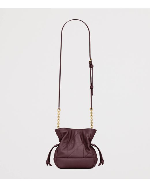 Saint Laurent Red Mini Leather Jamie Shoulder Bag
