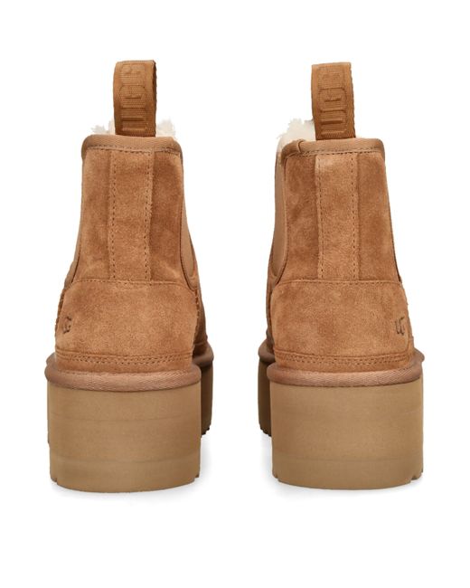 Ugg Brown Suede Neumel Chelsea Boots