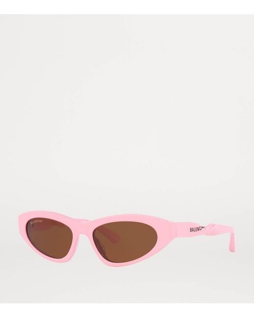 Balenciaga Pink Acetate Bb0207S Sunglasses