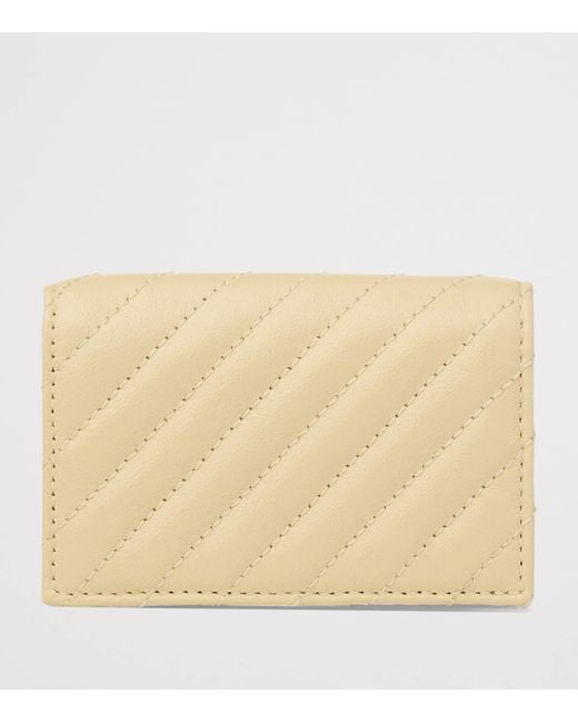 Jimmy Choo Natural Curve Nello Leather Wallet