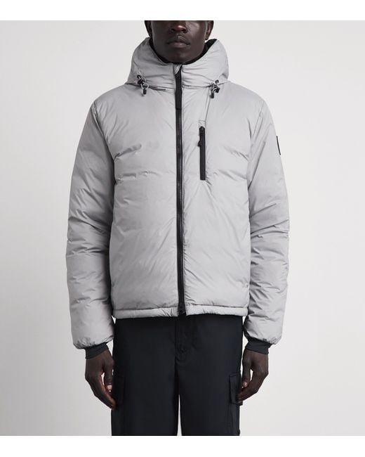 Canada Goose Gray Lodge Hooded Jacket for men