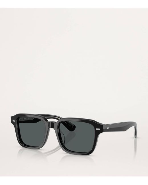 Oliver Peoples Black Acetate Errisson Sun Sunglasses
