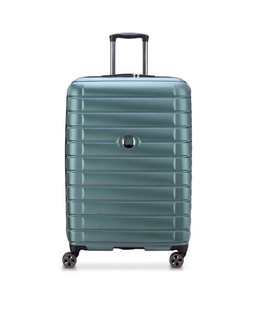 Delsey Blue Shadow Spinner Suitcase