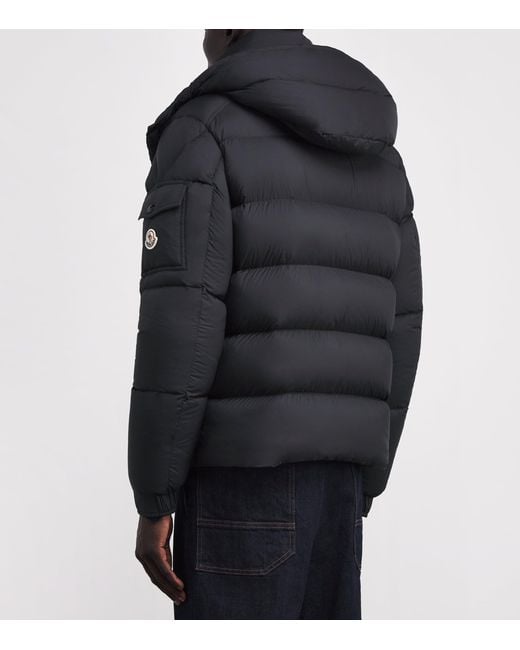 Moncler Black Down Maya 70 Puffer Jacket for men
