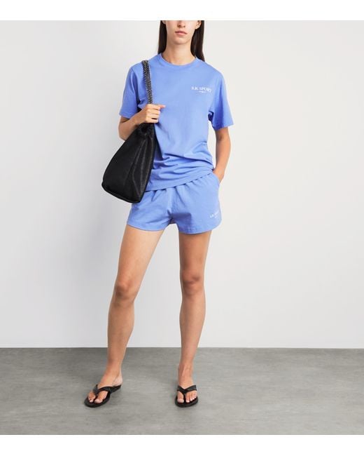 Sporty & Rich Blue Wimbledon T-Shirt