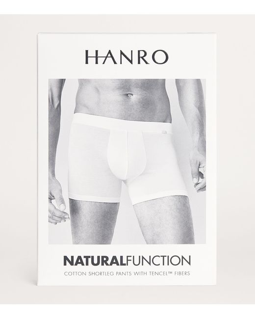Hanro Black Natural Function Trunks for men