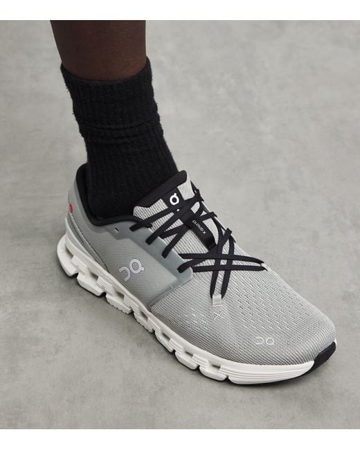 On Shoes Gray Cloud X 4 Trainers for men