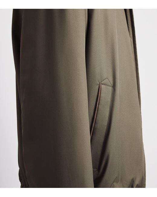 Canali Green Reversible Hybrid Jacket for men