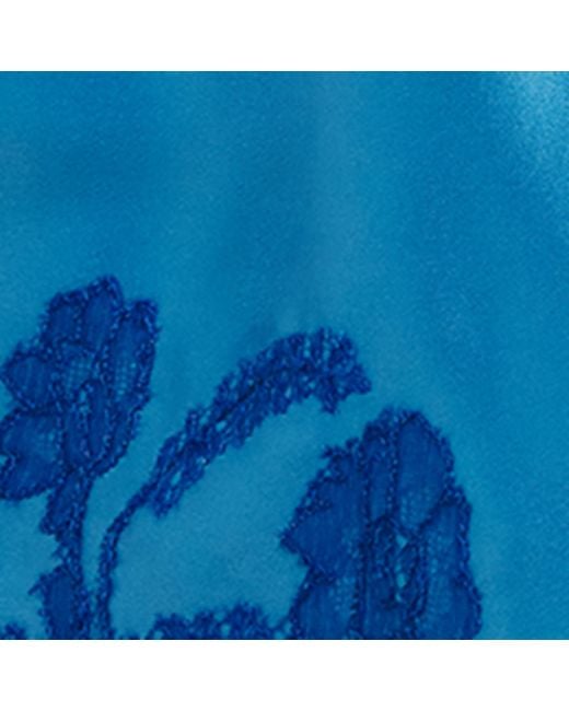 Torlowei Blue Silk Tokoni Shorts
