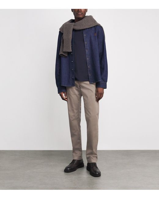 Jacob Cohen Gray Bobby Slim Trousers for men