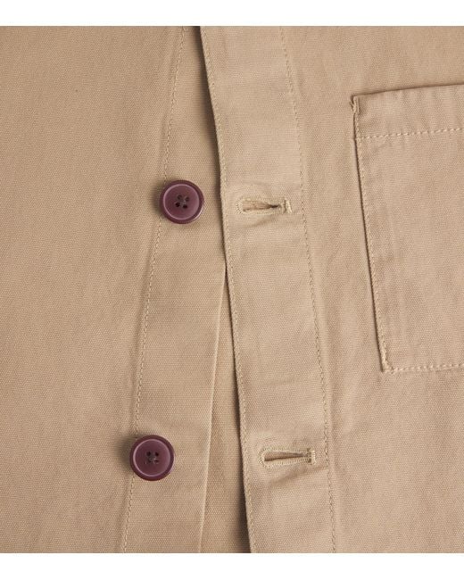 Barbour Natural Cotton Washed Overshirt for men