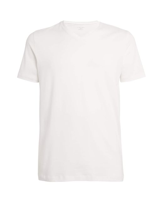 Falke White Daily Comfort T-Shirt for men