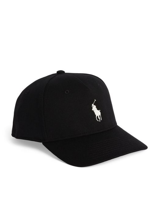 Polo Ralph Lauren Black Polo Pony Baseball Cap for men