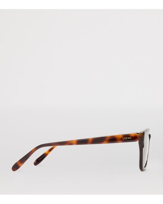Loewe Brown Acetate Sigma Slim Sunglasses for men