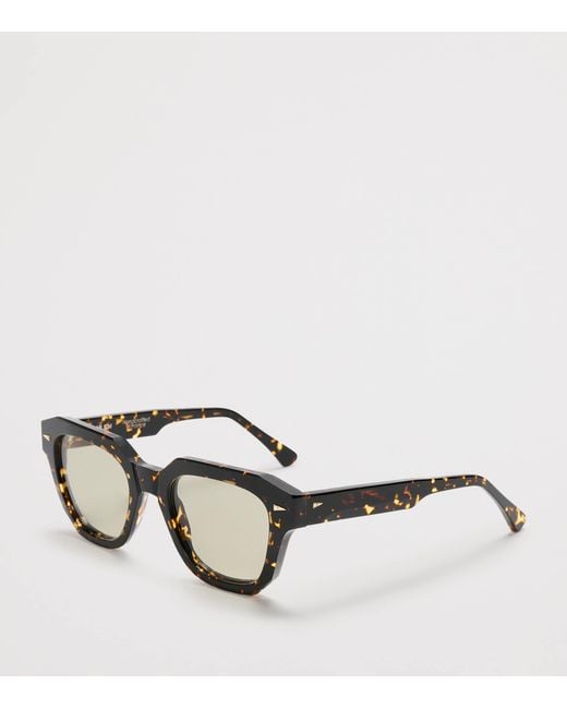 Ahlem Black Pont Mirabeau Square Sunglasses for men