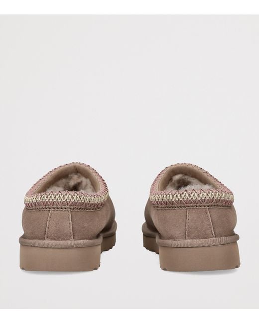 Ugg Brown Suede Tazz Ii Slippers