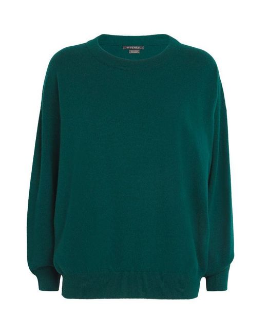 Begg x Co Green Cashmere Jade Sweater