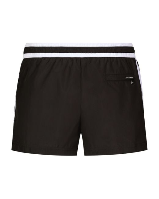 Dolce & Gabbana Black Dg Millennials Shortie Boxers for men