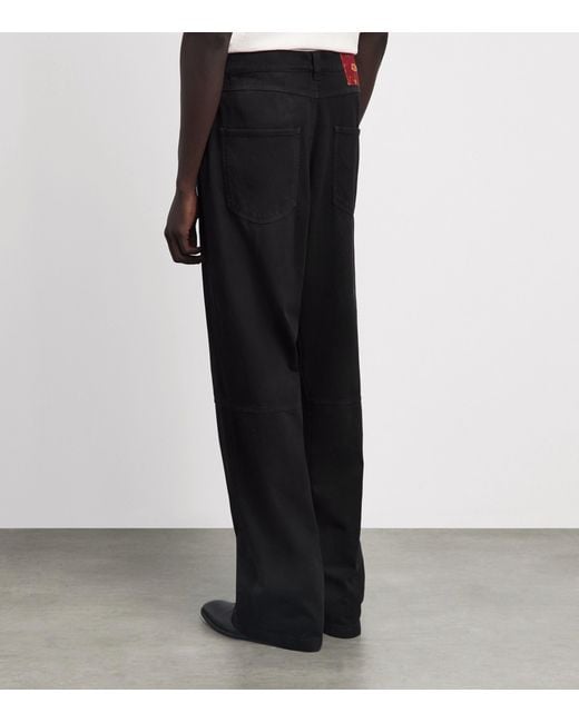 424 Black Academy Trousers for men