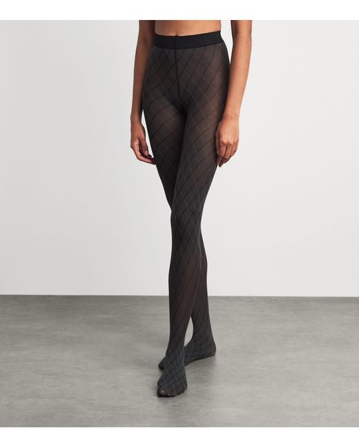 Falke White Intrigue 30 Tights