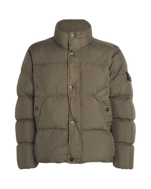 Stone Island Green Wind-Resistant Jacket for men