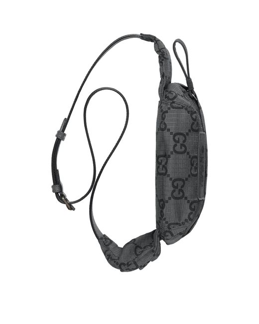 Gucci Gray Recycled Canvas Gg Belt Bag for men