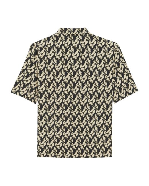 Saint Laurent Black Chemise Color Polo Color Col Color Poi T-Shirt for men