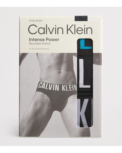 Calvin Klein Black Intense Power Briefs for men