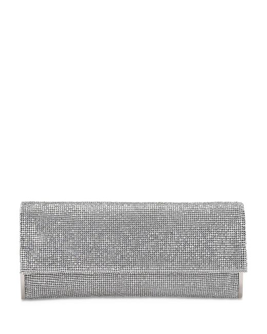 Benedetta Bruzziches Gray Embellished Kate Clutch Bag
