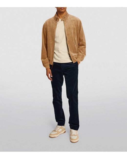 Pieces - Pcbabett Corderoy Denim Bomber - 4930898 Travertine