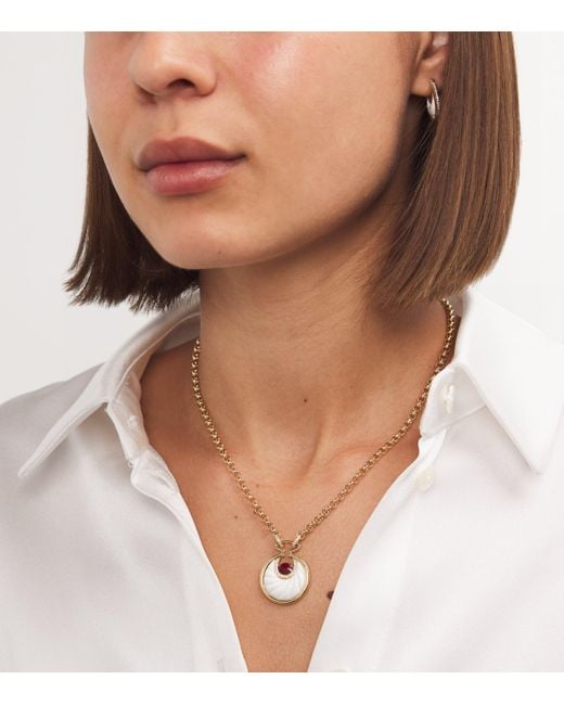 L'Atelier Nawbar Metallic Diamond And Onyx Circus Lot N*91 Necklace