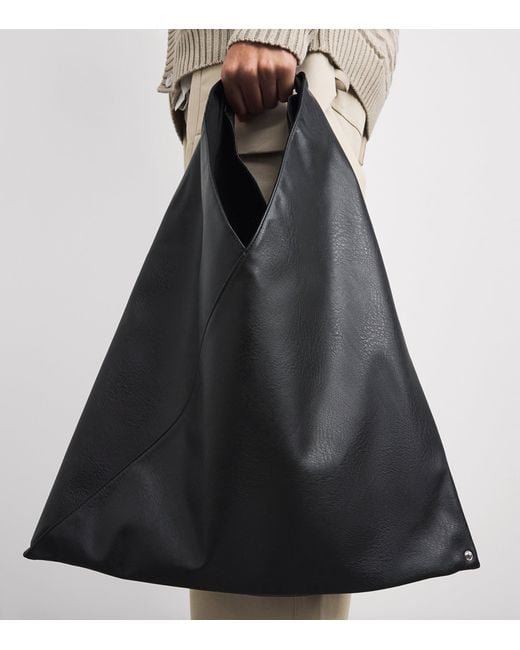 MM6 by Maison Margiela Black Classic Japanese Cross-Body Bag for men