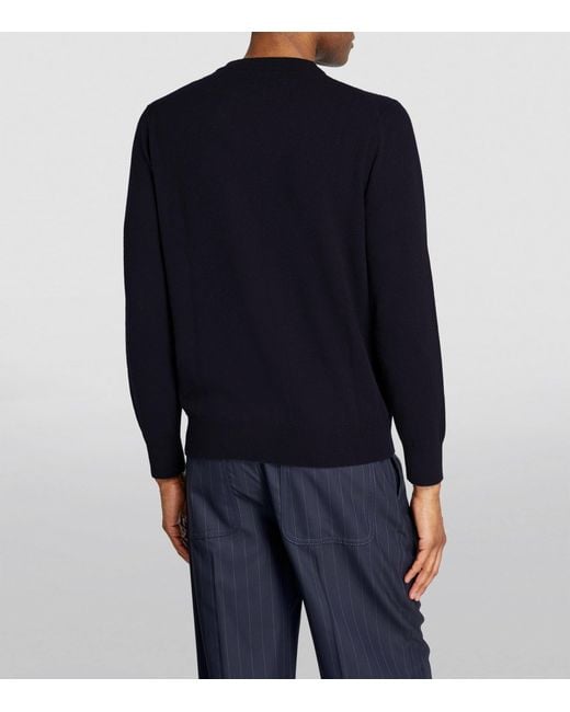 Sandro Blue Cashmere Sweater for men
