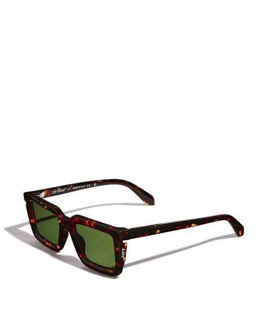 Off-White c/o Virgil Abloh Green Tucson Sunglasses for men