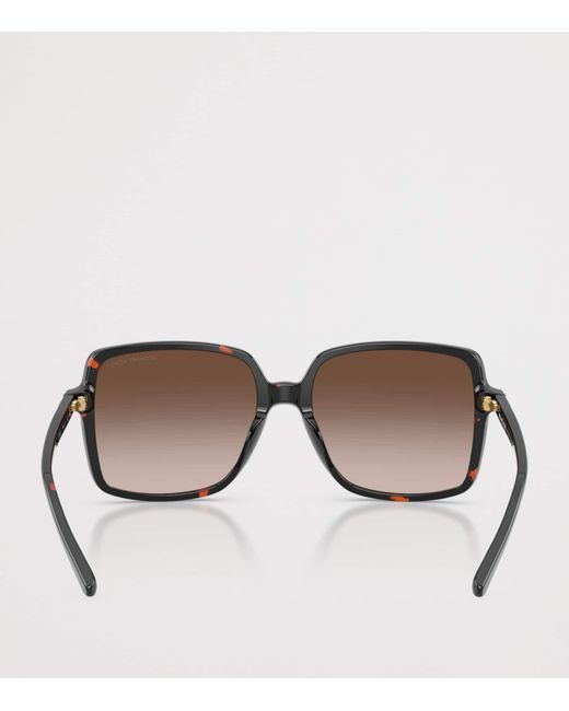 Michael Kors Brown Isle Of Palms Square Sunglasses