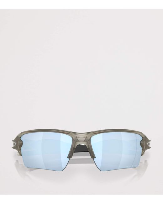 Oakley Blue Flak 2.0 Xl Rectangle Sunglasses for men