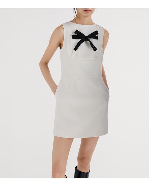 Prada White Natté Dress