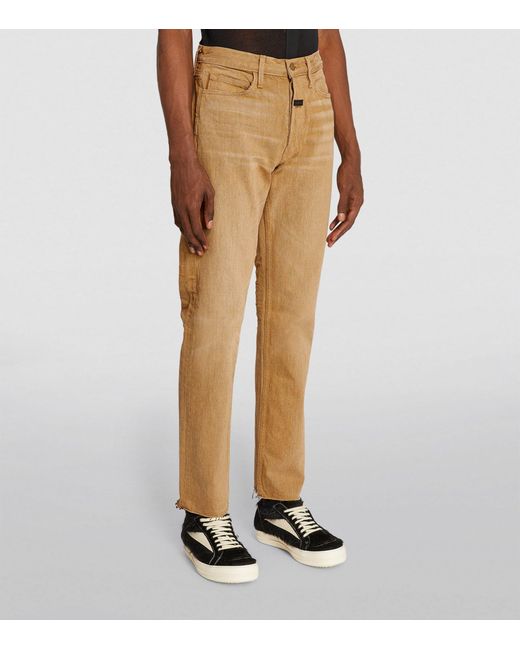 Fear Of God Natural Cotton Straight Jeans for men