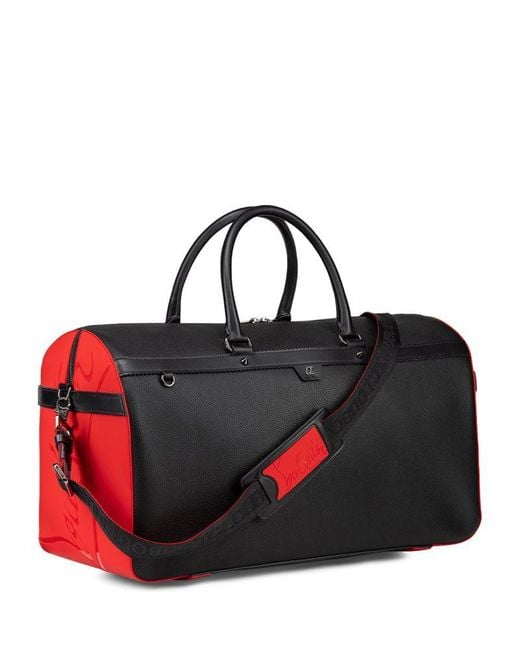 Christian Louboutin Red Ruisbuddy Duffle Bag for men
