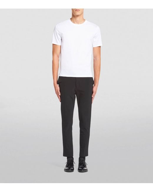 Prada White T-Shirt Round Neck for men