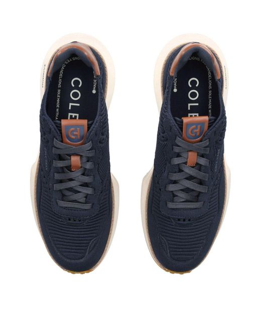 Cole Haan Blue Grandpro Ashland Stitchlite Sneakers for men