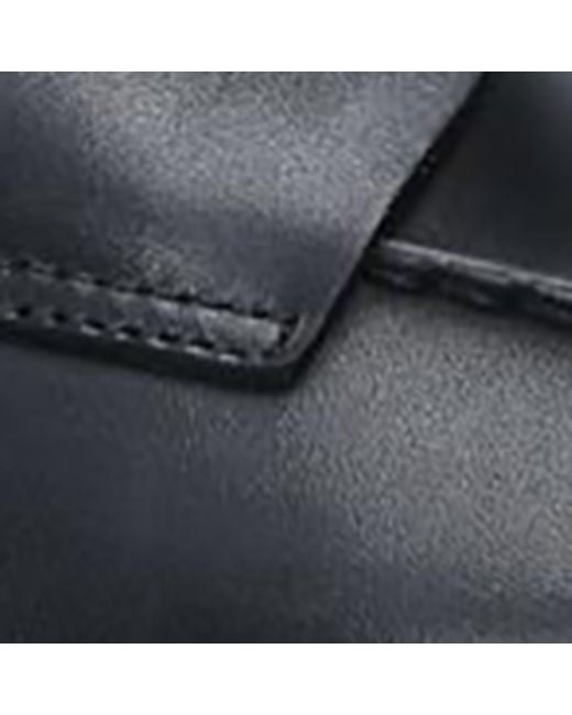 Magnanni Shoes Black Leather Delos Dress Loafers for men