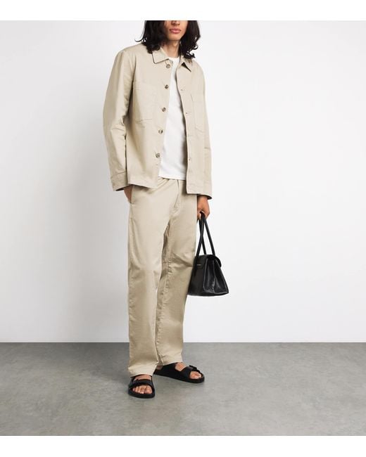 Barena Natural Elasticated Straight Trousers for men