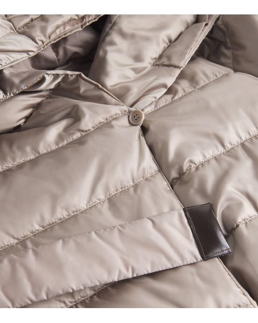 Max Mara Natural The Cube Reversible Quilted Coat