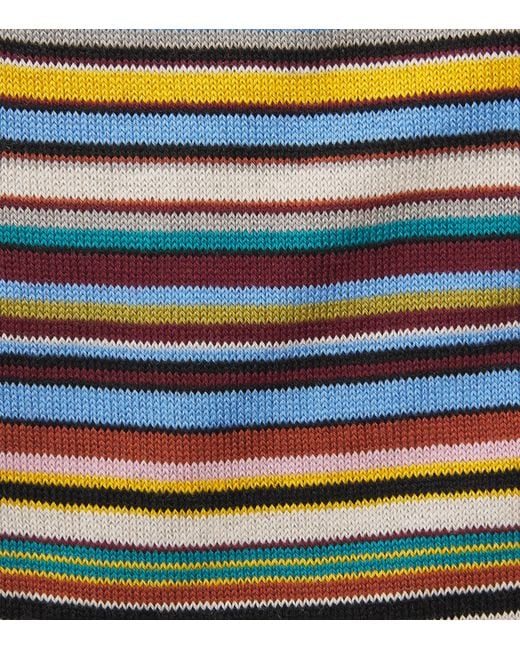 Paul Smith Multicolor Signature Stripe Socks for men